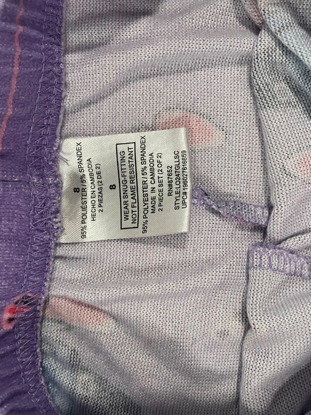Disney Kids PJ Set